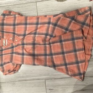 Plaid kids dress